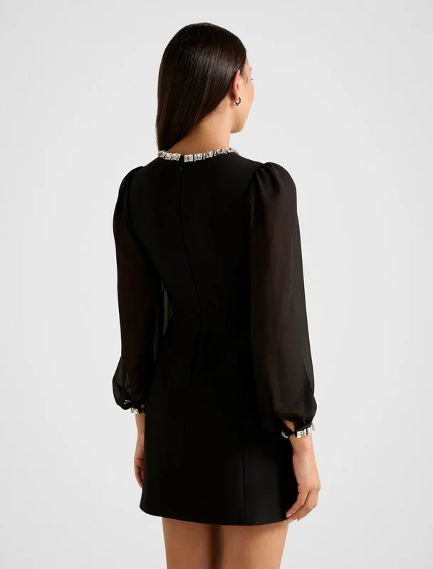 forever new  INDIANA Embellished Mini Dress for Women | Best Price UAE